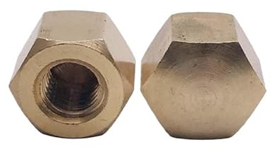 XUXPFJ Tuerca ciega de latón Hexagonal, de 1 a 20 Piezas, M4, M5, M6, M8, M10, M12, M16 y M20.(M16 1pcs)