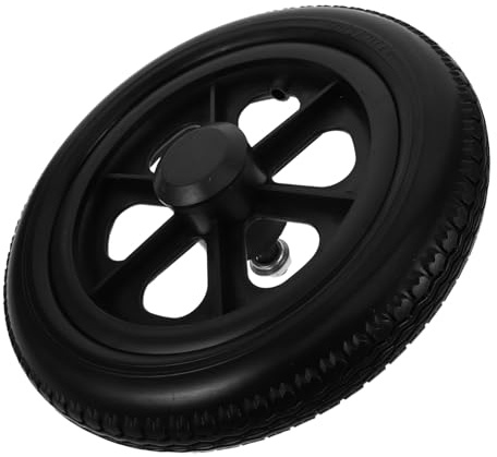 SOPOTUTU Roues Pivotantes pour Fauteuil Roulant Roue Arrière de Pneus de Rechange pour Déambulateur de Rechange pour Fauteuil Roulant