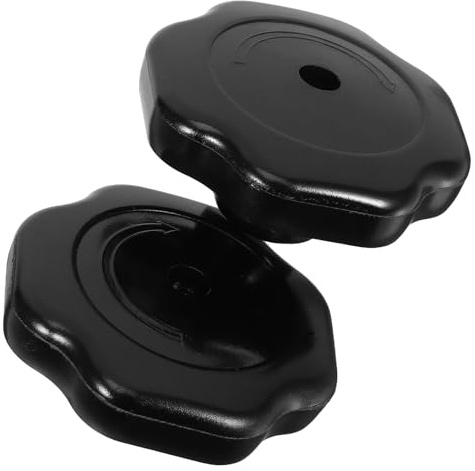 Garneck Repuestos Olla para Presión Perilla para Tapa, Plástico Negro, 19mm, 2 Piezas, Fácil de Instalar
