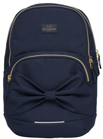 Beckmann Rucksack Schulrucksack mit Laptopfach Sport Jr. Backpack 30L Blue Bow dunkelblau
