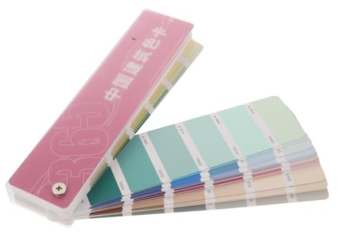 CTIRCHIU Nuancier Couleurs Peinture Portable en Plastique et Papier 365 Échantillons pour Rénovation Maison et Sélection Artistique Fiable