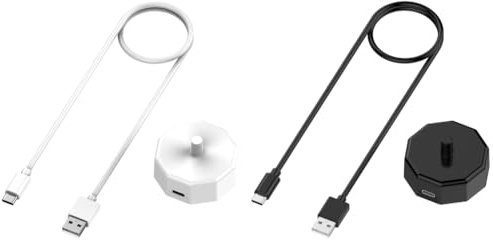 För Vibe-seriens elektriska tandborstar Laddarbas Vattentät ledande docka med USB-kabel