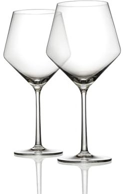 Schott Zwiesel Pure Glassware - Red Wine Glasses - Large Burgundy Wine Glasses - Set of 2-692ml