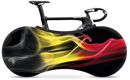 Velo Sock Bicycle Indoor Cover for Storage and Transportation, Stretchy Dirt Proof Fabric, Bike Travel Protection Cover – Belgium