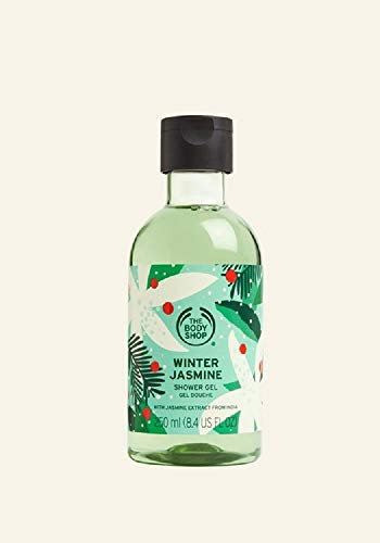 The Body Shop Winter Jasmine festive Shower Gel 250ml Special Edition 2020 MOISTURISER WARM, SWEET VANILLA SCENT VEGAN