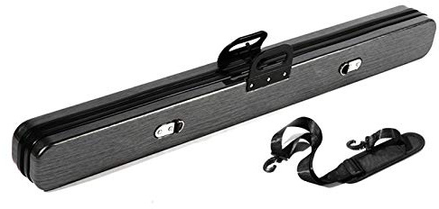 YRU 3/4 Snooker Fourreau de Queue de Billard, 122cm for Centre commun Queues Sac Accessoires-Maintient Billard 4 Pool Cue(Color:ré)