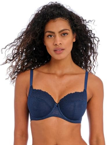 Freya Women's Catwalk Underwire Side Support Bra, Midnight, 36FF