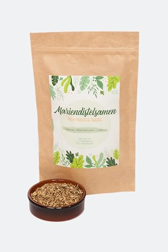 IGART Graines de chardon-Marie entières 1,5 kg | Chardon-Marie naturel | Thé | Thistle | Silybum marianum | Tisane