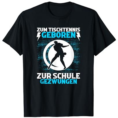 Jungs Tischtennis Tischtennisball Jungen Schule Tischtennis T-Shirt