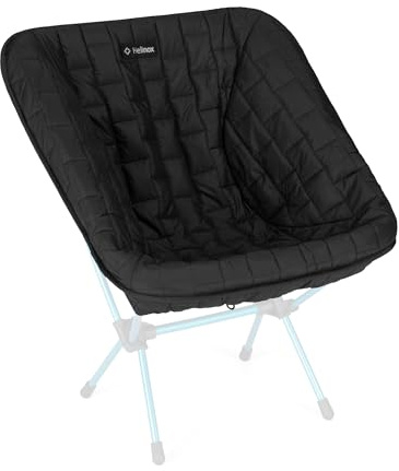 Helinox Seat Warmer Insulated Fitted Chair Cover, C0/C1/Festival/Swivel/Ground, Black/Coyote Tan
