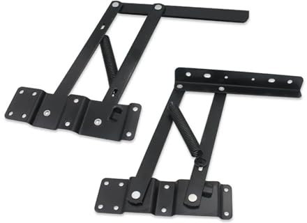 2 stücke Klapp Möbel Scharniere Frühling Tee Tisch Scharnier Möbel Lift Up Top Mechanismus Hardware Hebe Rack Regal for Couchtisch
