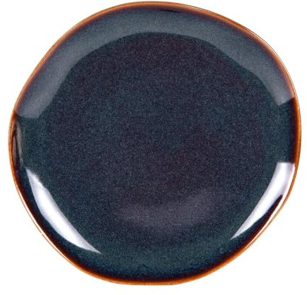 Table Passion - Assiette plate Symphony bleu 27 cm (lot de 6)