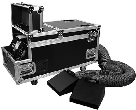 HXLDZOU Machine à fumée, Machine de pulvérisation Verticale d'éclairage de scène, Machine à Effet de scène de fumée, adaptée à la Salle de Danse de Mariage de fête (3000w)