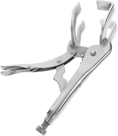 Angoily Pinza Per Saldatura Con Bloccaggio Regolabile Da 11 Pollici A Forma Di U Robusta E Ad Alta Durezza Per Saldatura E Rivettatura