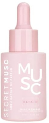 Générique SECRET MUSC ELIXIR – Profumo Intime Femme 30ml Gourmand & Sensuel Musk Prodotto in Francia Cura profumata del corpo e delle zone sensibili Formato pipetta