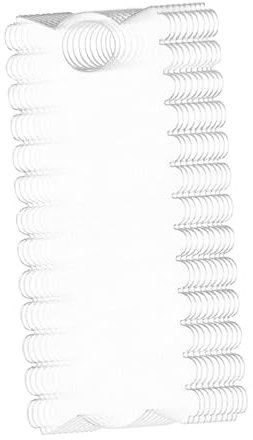 Cabilock Étiquettes Nominatives Vierges Facile à Transporter Lot de 10 en Acrylique Plaque Prénom DIY , Film Protecteur pour Gobelet