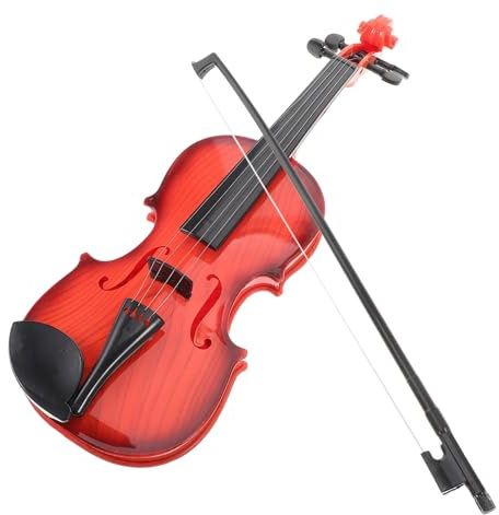 ORFOFE Violon Garçon Fille Débutant avec Cordes Réelles et Fonction Batterie Instrument Musical Portable et Éducatif pour Apprentissage et Éveil Musical