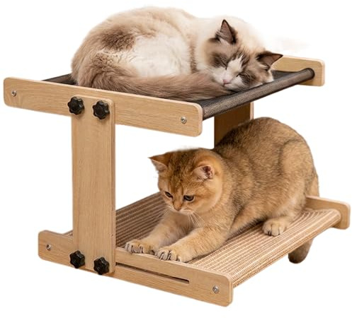 Posatoio per gatti sul davanzale della finestra - Cuscino Doudou Mobile sospeso per animali domestici interni | amaca gatto per casa, casa fattoria, soggiorno, camera da , balcone, comodino