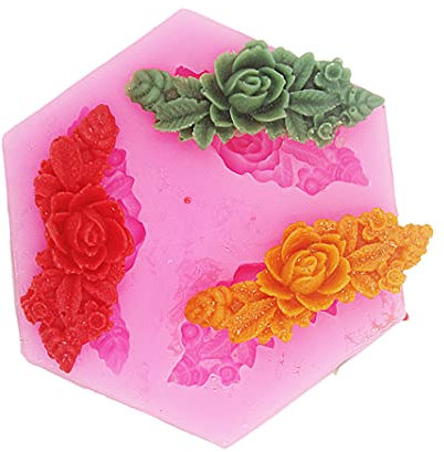 Longcang Mold Flower Fondant Form Silikon Zucker Harz Mould Craft Formen DIY Kuchen dekorieren Form (X017)
