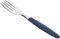 Lot de 3 fourchettes de table Ipanema, bleu foncé, acier inoxydable - Tramontina