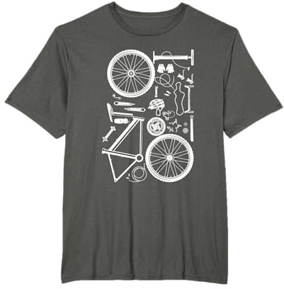 Piezas de Bicicleta - Ciclista Camiseta