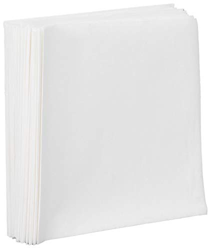 Joyzan Coffee Filter Papers, 40Pcs Natural Unbleached Paper Filters Replacement Disposable White Pour Over Coffer Dripper for Espresso Makers Moka Pot Cafe Machines Tea Cup Home Office Camping