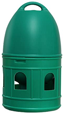 Bothyi Pigeon Water Dispenser, Large Capacity Bird Water Drinker, Quail Automatic Feeder with Handle Water Pot Container, Green 5L