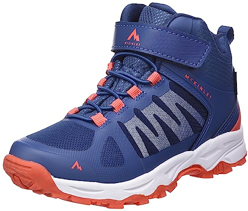 McKINLEY Jungen Unisex Kinder Kansas Mid Aqb Stiefelette, Navy White Red, 33 EU