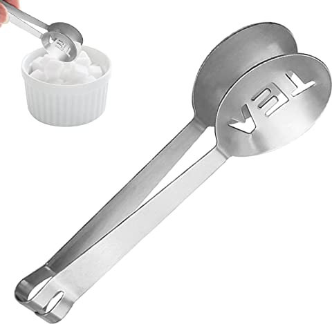 Pinze per bustine di tè,Clip per bustina di tè in acciaio inossidabile | Porta bustine di tè per afferrare cubetti di ghiaccio Tè nero Earl Grey Bustine di tè freddo Milkshake Rianpesn