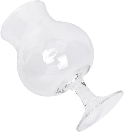 COLLBATH Bicchiere Da Cocktail in Trasparente Bicchiere Da Birra Piede Per Casa Bar E Feste