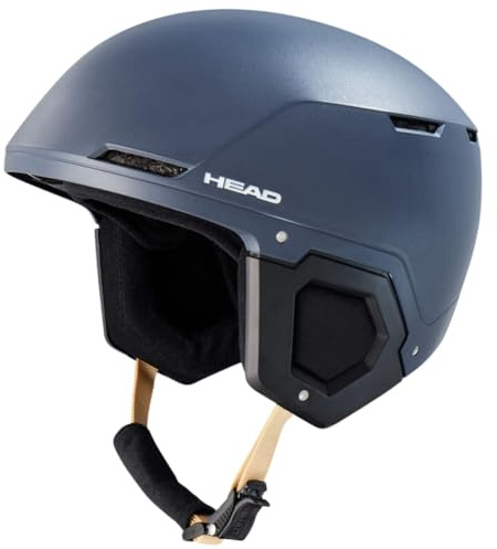 Skihelm Snowboardhelm Ski Snowboard Helm - Head Charter Evo SR - mit optimiertem Belüftungssystem - Hartschalenhelm - geeignet für Skifahren Snowboarden (Navy Blue, M/L)