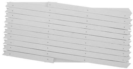 BESPORTBLE Clôture Bois Anticorrosion pour Jardin Treillis Mural Extensible Support Plantes Grimpantes Décoration Naturelle Et Facile à Installer Protection Solaire Léger Et Portable