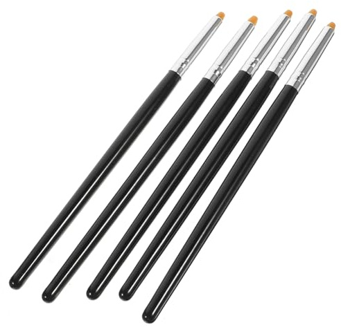 Wimpernlifting Werkzeug 5 Stück Schwarz Holz Faser für Wimpernlaminierung | Wimpern Curler, Wimpernlifting Pinsel und Bürste für Frauen, Leichtes zum Auftragen von Balsam Zufällige Farbe