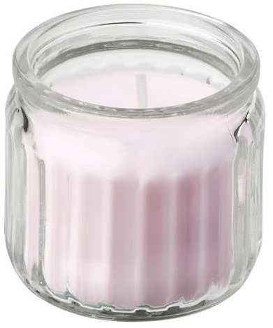 LUGNARE Duftkerze MINI 10er Pack (Set) im Glas, Jasmin/rosa 12 Std. (IKE 705.714.83)