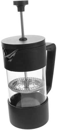 DECORNIJIA Cafetera de Émbolo de Vidrio Borosilicato para Café Frío y Prensa Francesa para Camping y Doméstico Filtro para y Aroma