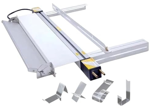 Plieuse de Plastique Acrylique Machine à cintrer acrylique 30 cm/60 cm/125 cm avec support et angle, cintreuse de feuilles organiques, feuilles de plastique PVC, haute efficacité, 300 mm