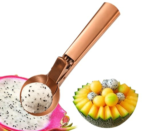 Scoop for dough, robust with stainless steel trigger, sandwich portioner, for dessert, buffet, party, kitchen, house, dough, sweets, popcorn, watermelon
