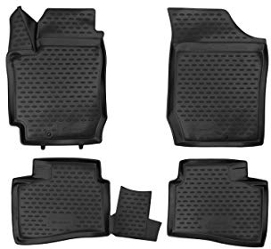 Element 3D Gummimatten Passgenaue Fußmatten KIA Cerato Koup 2009-2013 4tlg