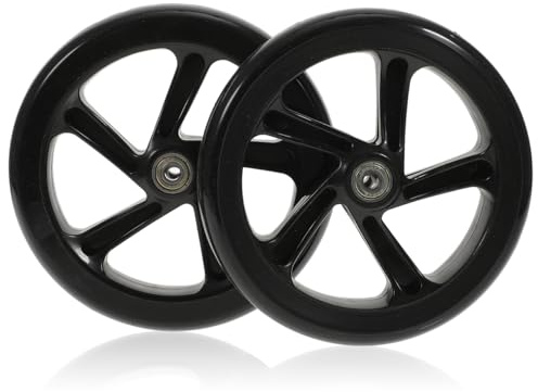 Roller-radsatz 180 Mm Hohe Elastizität Leises Pu-rad Für Den Roller-ersatz