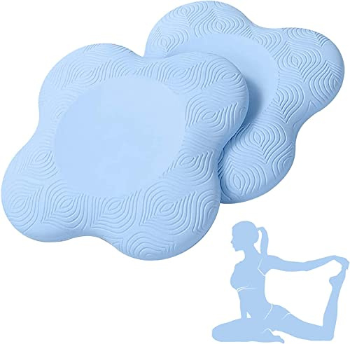Zealtop Yoga-Knieschoner, extra dick, für Knie, Ellbogen, Handgelenk, Hände, Kopf, Schaumstoff, Yoga, Pilates, Workout, Kniepolster