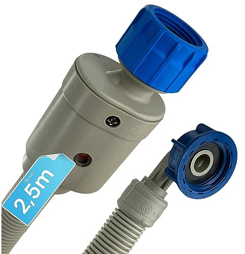 DL-pro Aquastop - Manguera universal para lavadora y lavavajillas, 2,5 m, protección segura para tus dispositivos, para todos los modelos estándar, manguera de lavadora, tamaño a elegir
