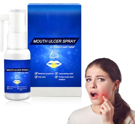 Spray per l'Igiene Orale,Spray per la Cura Orale,Spray Salute della Bocca,Spray Riparazione Gengive,Spray Per Alleviare Il Dentale,Spray per Ulcere Della Bocca,Spray Alleviare il Bocca