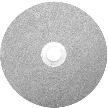 sourcing map Disque de meulage diamant de 15,2 cm grain 150, disque de ponçage plat avec revêtement de diamant, disque abrasif pour pierre précieuse, carrelage, porcelaine, verre, pierre, métal