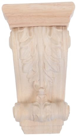 OSALADI Console Décorative Bois Sculpté Console De Style Européen pour Étagères Bois avec Motifs Clairs De Style Européen pour Placards Et Meubles