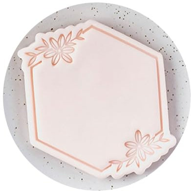 Hermosos moldes de galletas con marco estampado, herramienta resistente para hornear cocina para crear diseños de galletas con patrón coreano