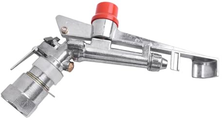 Zilimontt Irrigatore per prato regolabile per irrigazione, filettatura in pollici (32 mm), raggio di spruzzo 20-26 m, materiale in lega di zinco, spruzzatore d'acqua ad alta pressione per agricoltura