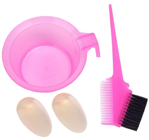 CIYODO 2 Sets Professional Hair Dye Comb Hair Coloring Bowl with Brush for Salon