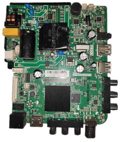 TP.MS358.PB818 4-Kern-WLAN-Universal-TV-Motherboard 512 m + 4 g Fernbedienung kompatibel mit verschiedenen Bildschirmen(1366x768)
