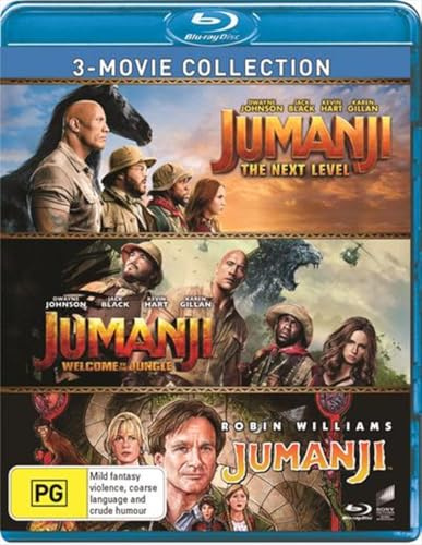 Jumanji: 3-Movie Collection: Jumanji / Jumanji: Welcome to the Jungle /Jumanji: The Next Level