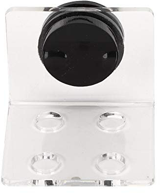 Cikonielf Aquarium Korallen Frag Halterung Rack Magnetisches Acryl Aquarium Frag Rack Bracket Transparentes Aquarium Rack Halterung Halter(4 Hole)